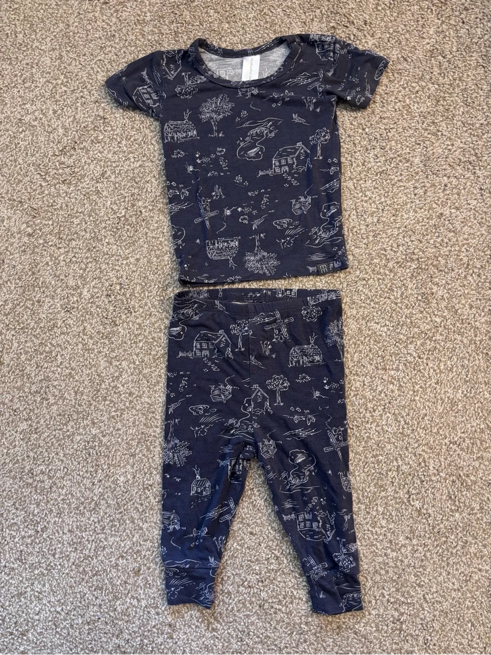 Modern Moments By Gerber Pajama Set 12M